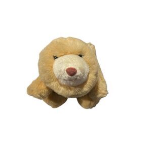 Gund Snuff Snuffles Teddy Bear Plush VTG Stuffed Animal‎ 6" Tan 1980 Korea